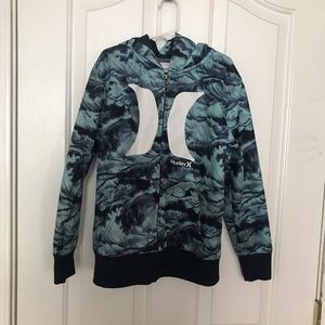 2/$20 Hurley Boys Small (8) Hoodie Jacket